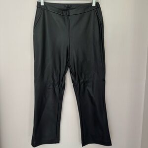 Halogen Faux Leather Pants, Size 4